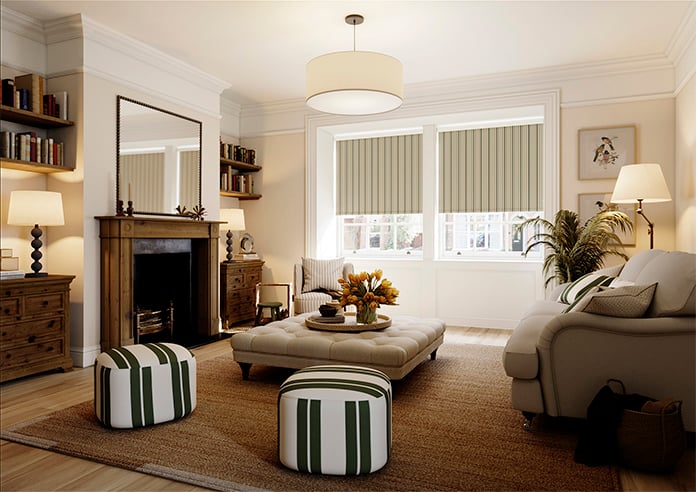The British Stripe Co. Charles, Chilterns No.1 - Twist&Fit Roller Blind - Image 7